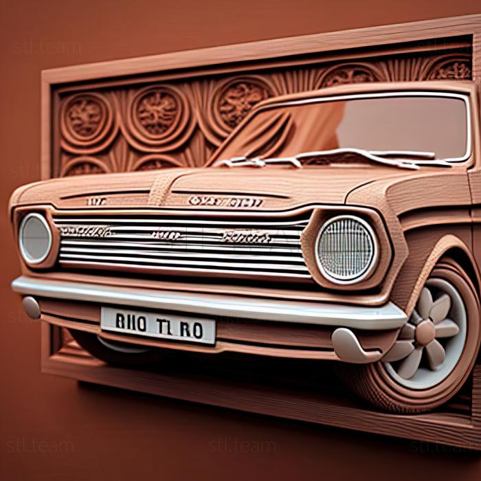 3D модель Форд Кортина (STL)